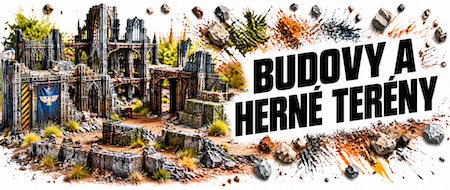 Terény pre Warhammer, budovy, ruiny a herné scenérie